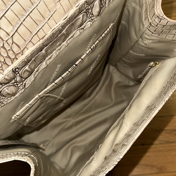 BRAHMIN Sadie Scallop Ombre Backpack - Picture 2 of 7